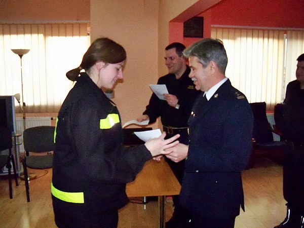 Egzamin z II części szkolenia podstawowego.