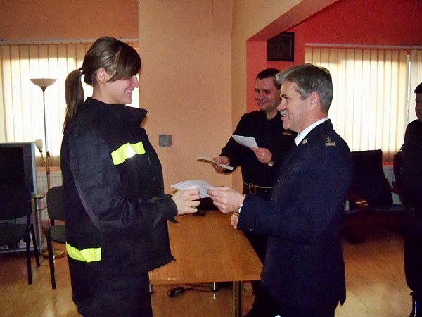 Egzamin z II części szkolenia podstawowego.