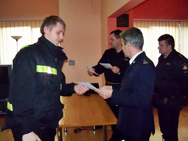 Egzamin z II części szkolenia podstawowego.