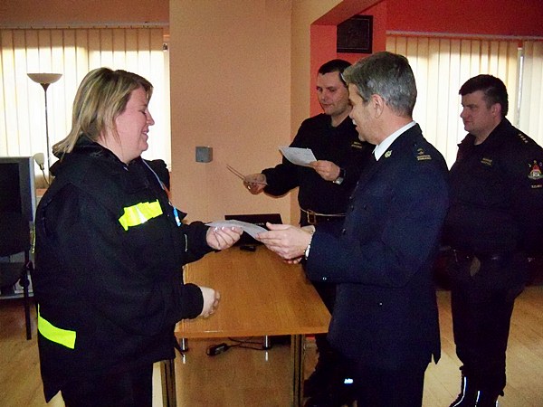 Egzamin z II części szkolenia podstawowego.