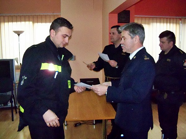 Egzamin z II części szkolenia podstawowego.