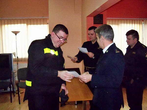 Egzamin z II części szkolenia podstawowego.