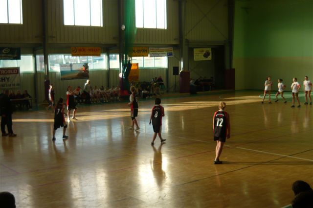 Ćwierćfinał wojewódzki w piłce ręcznej dziewcząt.