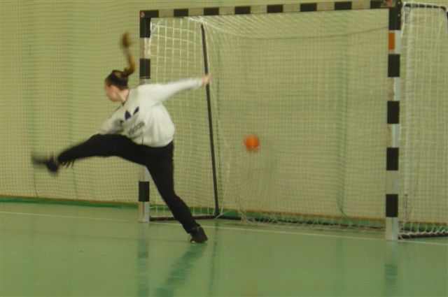 Ćwierćfinał wojewódzki w piłce ręcznej dziewcząt.