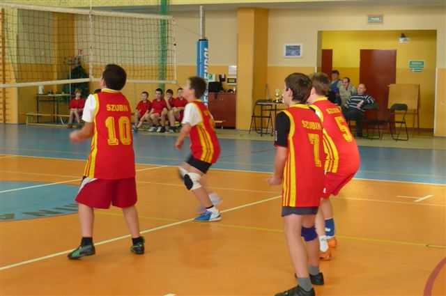 Mistrzostwa Gminy Szubin w Mini Piłce Siatkowej - chłopców
