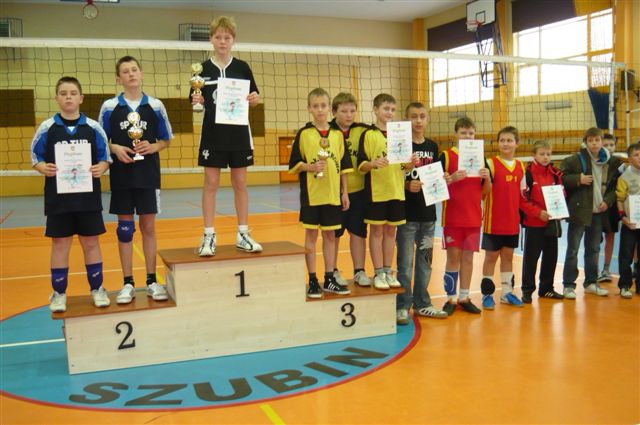 Mistrzostwa Gminy Szubin w Mini Piłce Siatkowej - chłopców