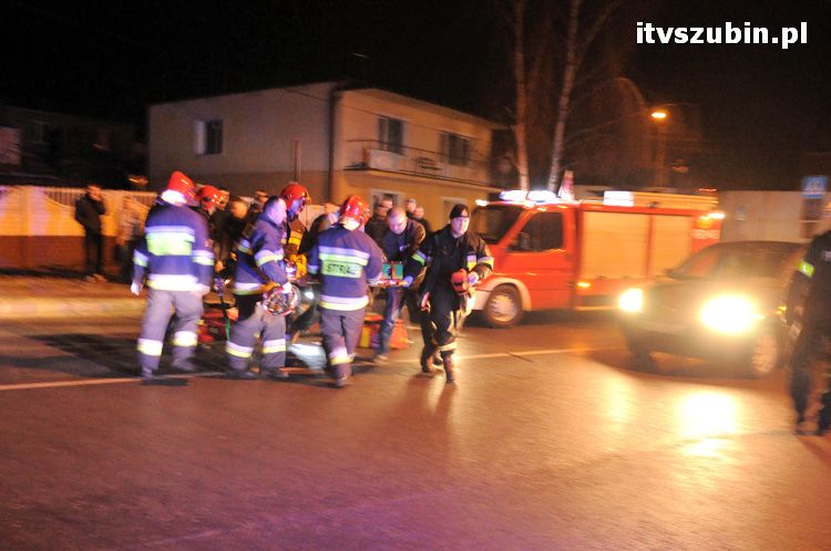 Potrącenie pieszej w Szubinie
