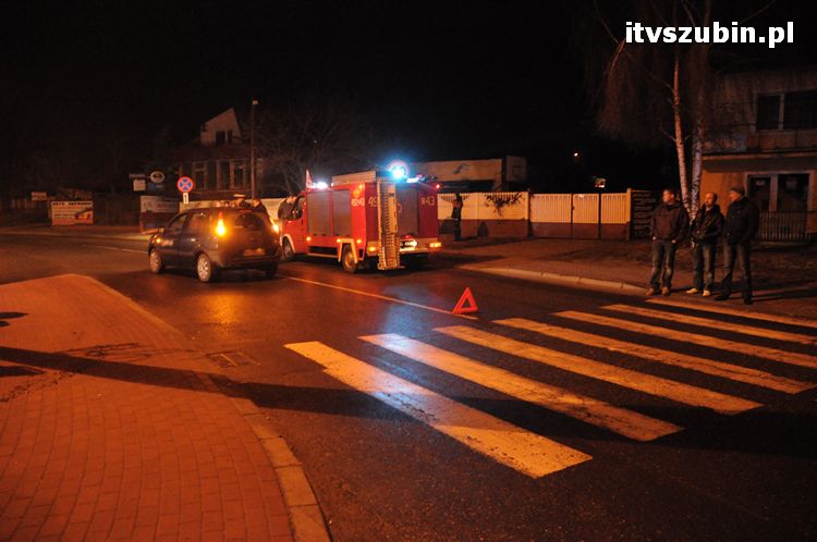Potrącenie pieszej w Szubinie