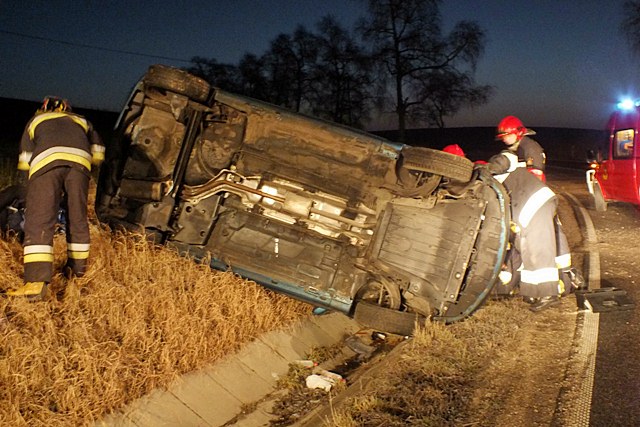 Dachowanie pomiędzy Paterkiem a Wieszkami.