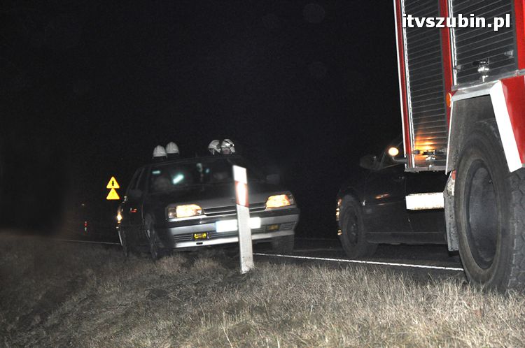 Dwa pożary, jedno zdarzenie drogowe w przeciągu dwóch godzin