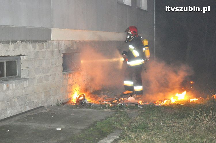 Dwa pożary, jedno zdarzenie drogowe w przeciągu dwóch godzin