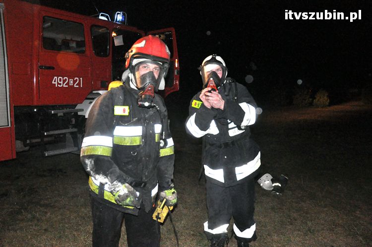 Dwa pożary, jedno zdarzenie drogowe w przeciągu dwóch godzin