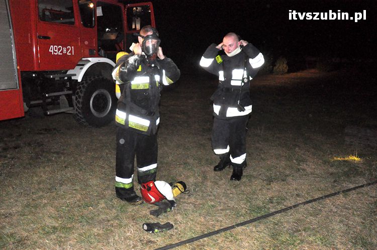 Dwa pożary, jedno zdarzenie drogowe w przeciągu dwóch godzin