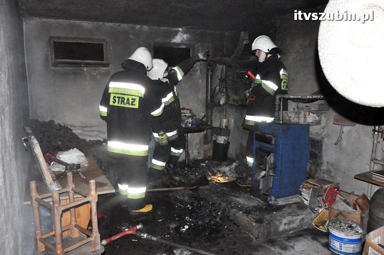 Dwa pożary, jedno zdarzenie drogowe w przeciągu dwóch godzin