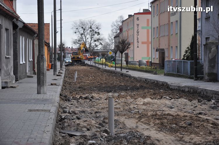 Ulica Wyzwolenia zamknięta dla ruchu kołowego