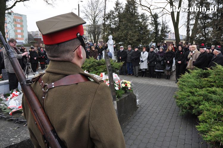 Uroczystość obchodów 93. Rocznicy Powstania Wielkopolskiego w Szubinie