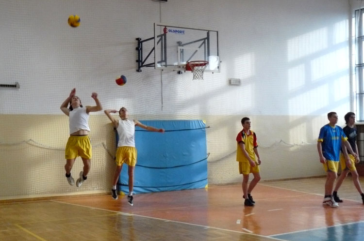 Gminne Zawody w Piłce Siatkowej Chłopców Szkół Ponadgimnazjalnych