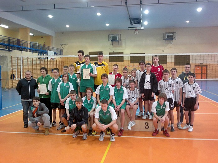 Mistrzostwa Powiatu Nakielskiego w Siatkówce Chłopców Szkół Gimnazjalnych.