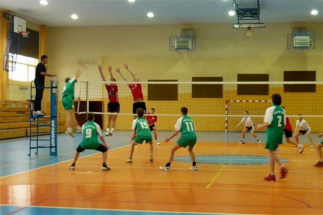 Mistrzostwa Powiatu Nakielskiego w Siatkówce Chłopców Szkół Gimnazjalnych.