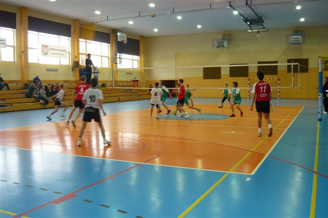 Mistrzostwa Powiatu Nakielskiego w Siatkówce Chłopców Szkół Gimnazjalnych.