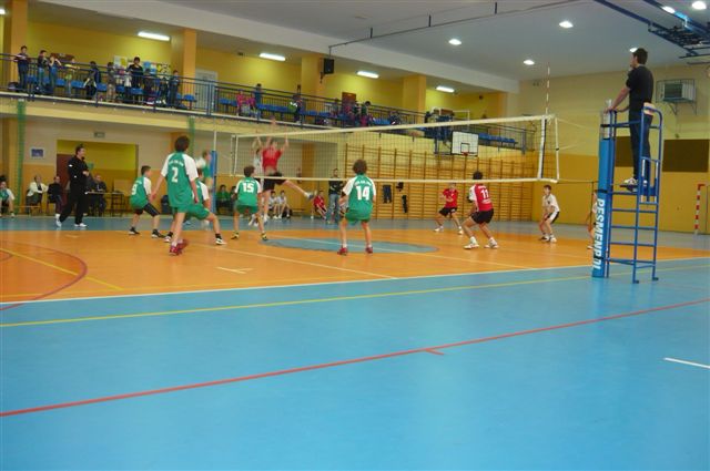 Mistrzostwa Powiatu Nakielskiego w Siatkówce Chłopców Szkół Gimnazjalnych.