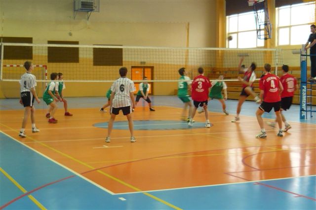 Mistrzostwa Powiatu Nakielskiego w Siatkówce Chłopców Szkół Gimnazjalnych.