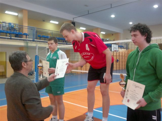 Mistrzostwa Powiatu Nakielskiego w Siatkówce Chłopców Szkół Gimnazjalnych.