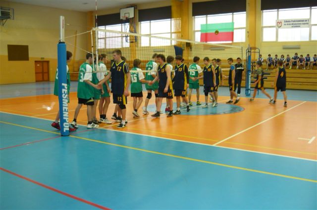 Mistrzostwa Powiatu Nakielskiego w Siatkówce Chłopców Szkół Gimnazjalnych.