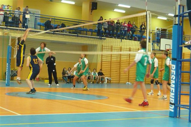 Mistrzostwa Powiatu Nakielskiego w Siatkówce Chłopców Szkół Gimnazjalnych.