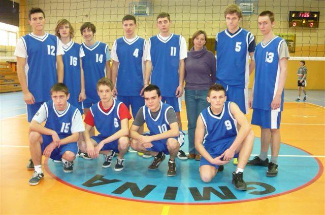 Mistrzostwa Powiatu Nakielskiego w Siatkówce Chłopców Szkół Gimnazjalnych.