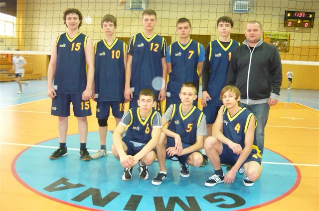 Mistrzostwa Powiatu Nakielskiego w Siatkówce Chłopców Szkół Gimnazjalnych.