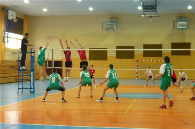 Mistrzostwa Powiatu Nakielskiego w Siatkówce Chłopców Szkół Gimnazjalnych.