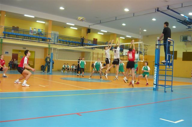 Mistrzostwa Powiatu Nakielskiego w Siatkówce Chłopców Szkół Gimnazjalnych.