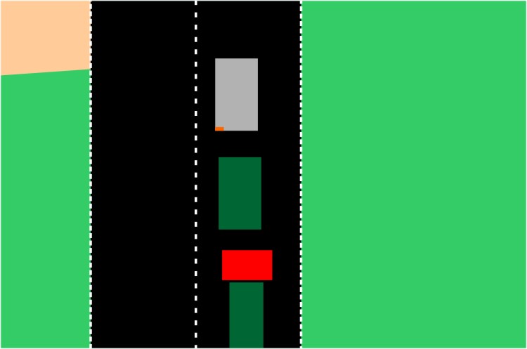 Wypadek trzech samochodów na krajowej 5, dwie osoby trafiły do szpitala
