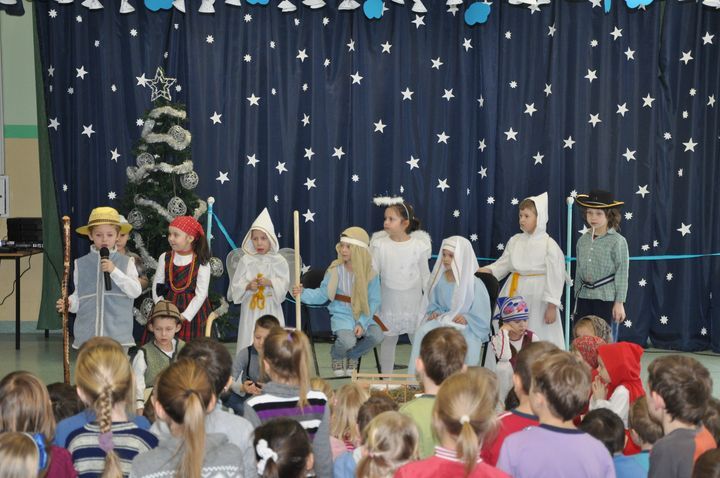 Bajkowe Jasełka w Szkole Podstawowej nr 1