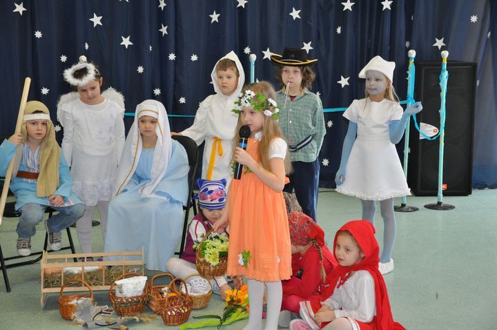 Bajkowe Jasełka w Szkole Podstawowej nr 1