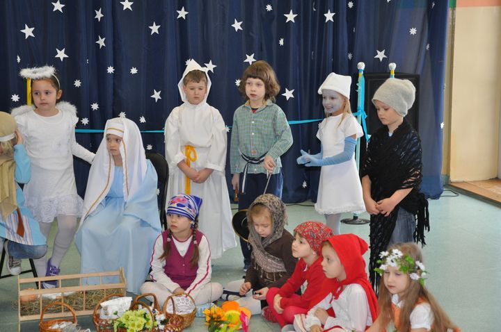 Bajkowe Jasełka w Szkole Podstawowej nr 1