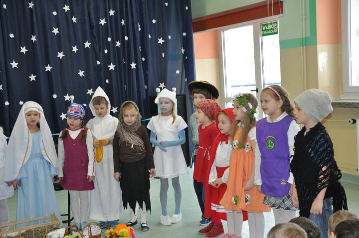Bajkowe Jasełka w Szkole Podstawowej nr 1