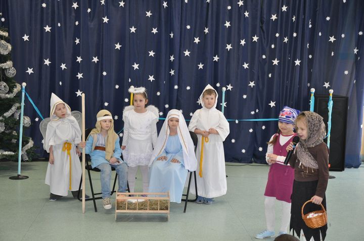 Bajkowe Jasełka w Szkole Podstawowej nr 1
