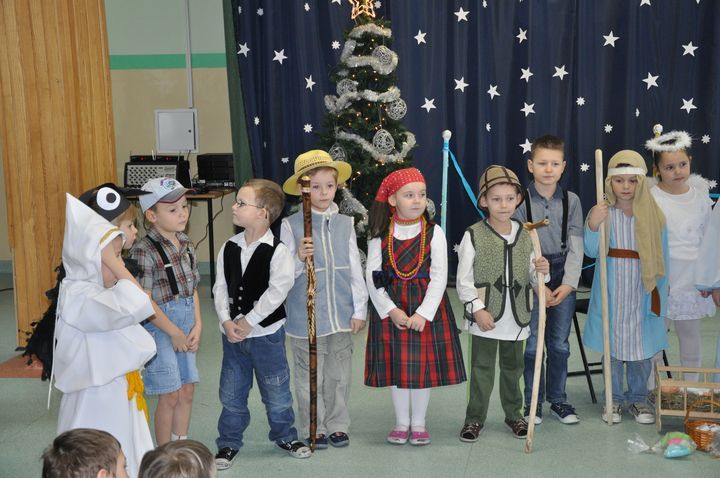 Bajkowe Jasełka w Szkole Podstawowej nr 1