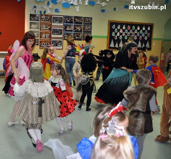 Bal Karnawałowy w SP 1 w Szubinie - klasy 