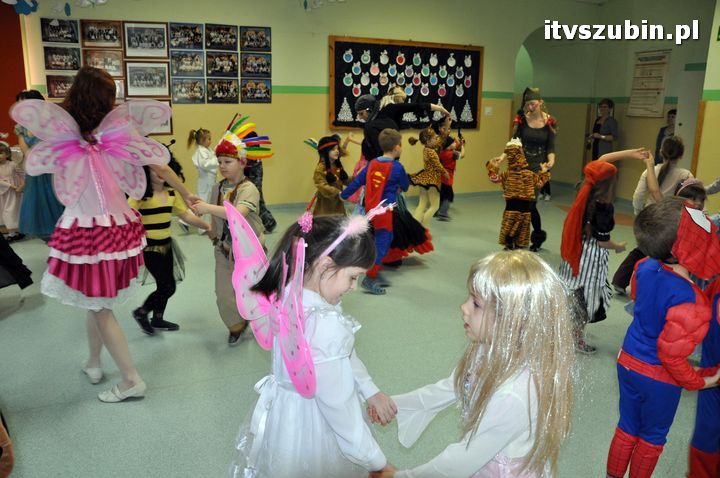Bal Karnawałowy w SP 1 w Szubinie - klasy 