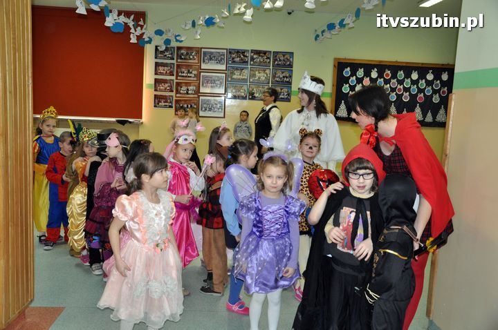 Bal Karnawałowy w SP 1 w Szubinie - klasy 