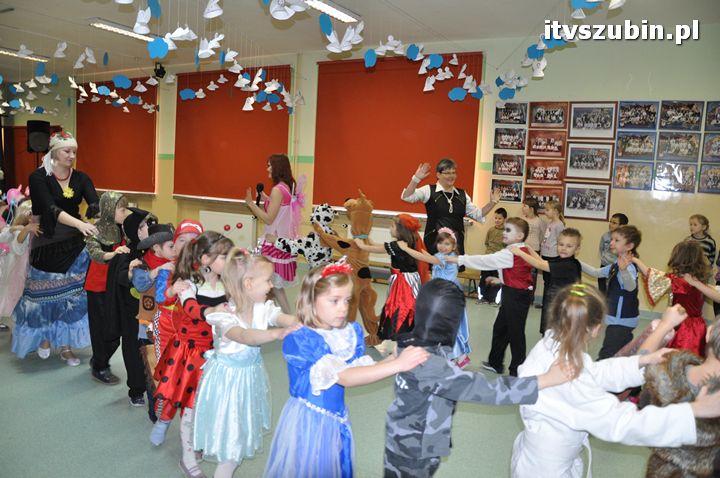 Bal Karnawałowy w SP 1 w Szubinie - klasy 