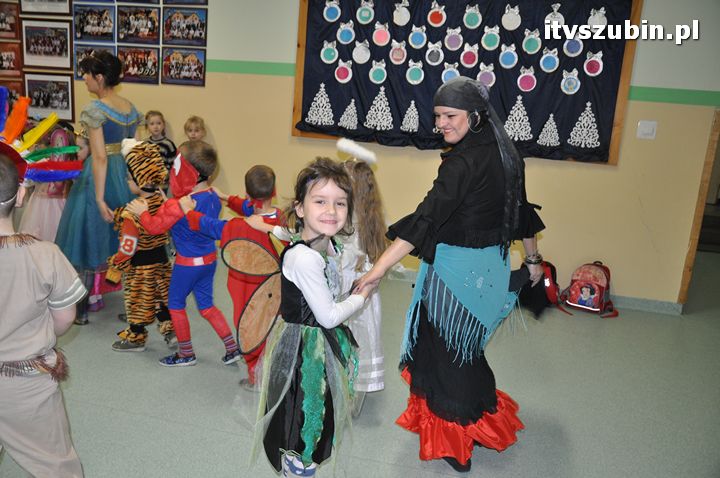 Bal Karnawałowy w SP 1 w Szubinie - klasy 