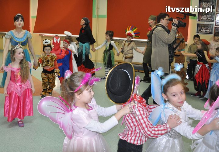 Bal Karnawałowy w SP 1 w Szubinie - klasy 