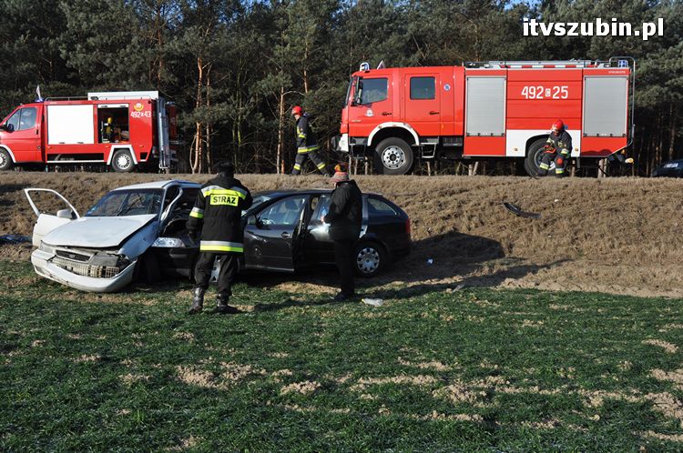Tragiczny wypadek na krajowej 5 pomiędzy Kowalewem Wlkp. a Wąsoszem