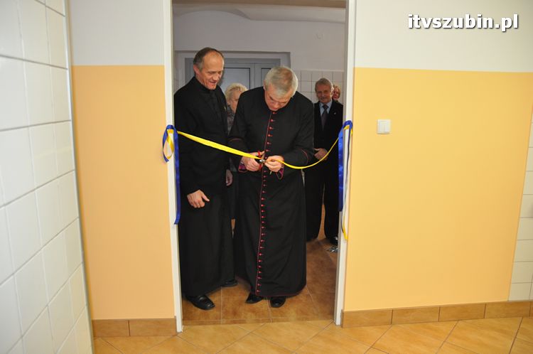 Uroczyste otwarcie stołówki im. św. Faustyny w Szubinie