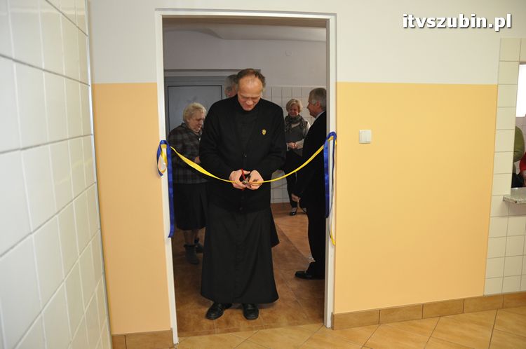Uroczyste otwarcie stołówki im. św. Faustyny w Szubinie