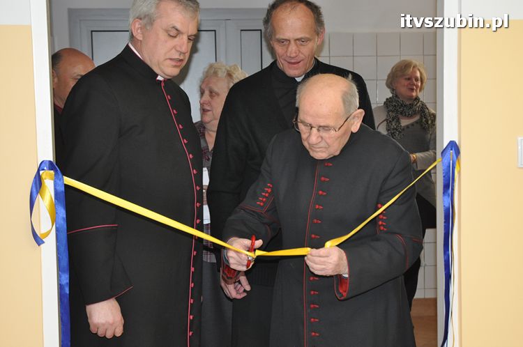 Uroczyste otwarcie stołówki im. św. Faustyny w Szubinie